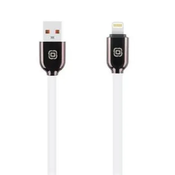 OBAL:ME Sleek USB-A/Lightning kabel White (57983125496)