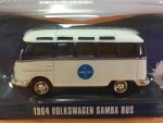 1964 Volkswagen Samba Bus PAN AM - Greenlight 1/64 (M9-33)