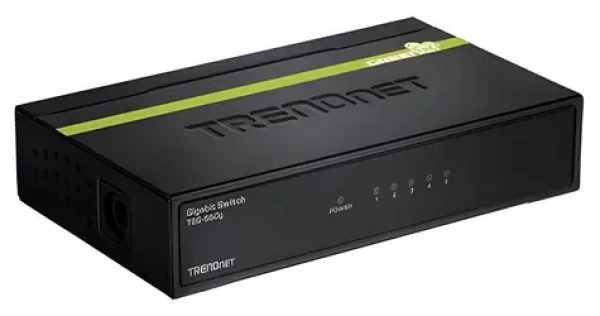 TRENDnet TEG-S50G / Switch / 5 portů / 10/100/1000 Mbps / kov / GREENnet (TEG-S50g)