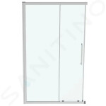 IDEAL STANDARD - i.Life Posuvné sprchové dveře, dvoudílné, 1400 mm, silver bright/čiré sklo T4860EO