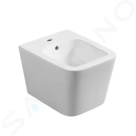 Kielle Závěsný bidet, s přepadem, s otvorem pro baterii, bílá 30311000