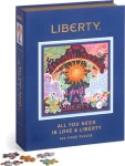 GALISON Čtvercové puzzle Liberty: Všechno, co potřebuješ, je láska a volnost