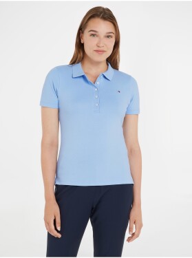 Světle modré dámské polo tričko Tommy Hilfiger 1985 dámské