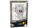 Mamido Puzzle k vymalování Slon 500 dílků