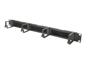 Digitus 19" kabelový organizér s kartáčovými průchodkami / Panel pro správu kabelů / 1U (DN-97663)