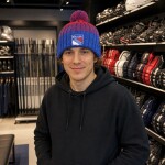 47 Brand Pánská zimní čepice New York Rangers NHL Cascade ’47 CUFF KNIT Royal