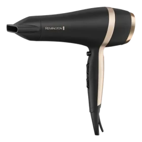 Remington D6940GP Salon Smooth černá / Fén na vlasy / 2100 W / 3 teploty / 2 rychlosti / keramická ionizace (D6940GP)