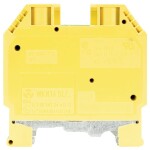 Weidmüller Z-series, Feed-through terminal, Rated cross-section: 2,5 mm², Tension clamp connection, Wemid, Dark Beige, ZDU 2.5 1608510000-100 100 ks