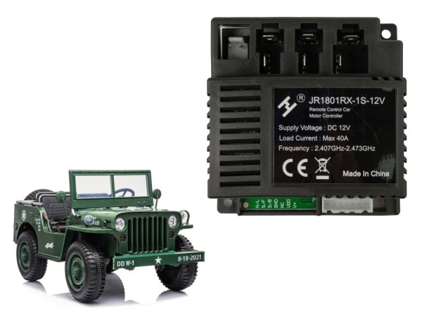 Mamido Řídící jednotka pro elektrická vozítka JH101 JR1801RX-1S-12V