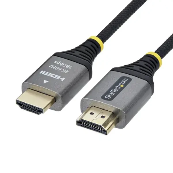 StarTech HDMI kabel 3 m černá / HDMI kabel / High Speed / 4K 60Hz / HDR10 / Dolby Vision (HDMI2-FLEX-4K60-3M)