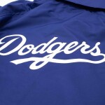 New Era Pánská bunda Los Angeles Dodgers MLB Quarter Zip Windbreaker Velikost: L