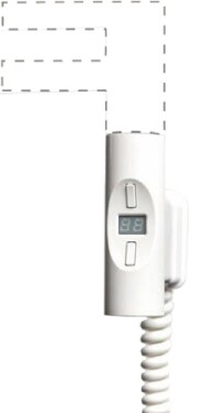 NOVASERVIS - Elektrická topná tyč 900W bílá GZNEW9WH