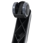 Kancelářské křeslo, houpací mechanismus, černá látka, KA-C713 BK2