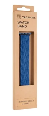 Tactical 750 Pletený Převlékací Řemínek pro Watch 38 40mm vel. L modrá (8596311138485)