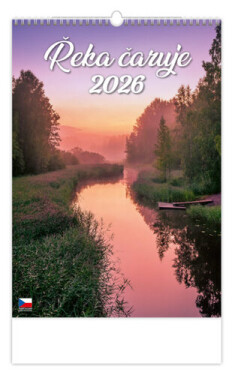 Kalendář nástěnný 2026 - Řeka čaruje