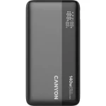 CANYON PB240 tmavě šedá / Powerbanka / 25000 mAh / PD 140W / USB-C / 3x výstup (CNS-CPB240)