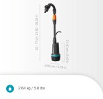 Aku čerpadlo do sudu Gardena 2600 Comfort 18V P4A set 14604-20