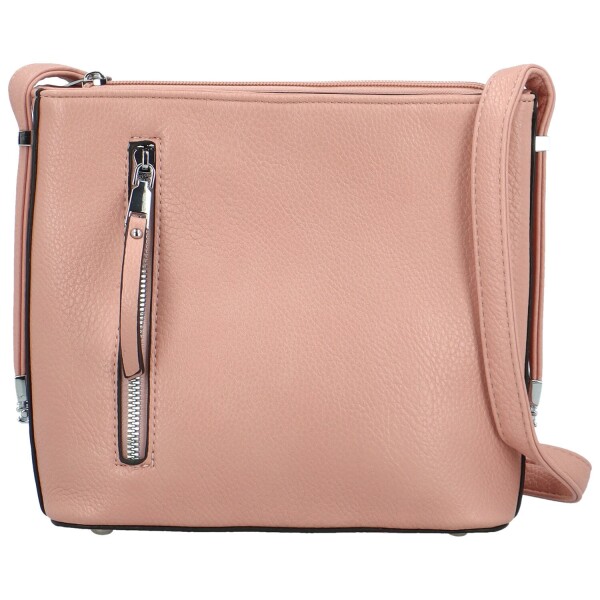 Trendy dámská mini crossbody kabelka Tirila, růžová