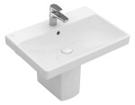 VILLEROY & BOCH - Avento Umyvadlo 60x47 cm, s přepadem, otvor pro baterii, alpská bílá 41586001