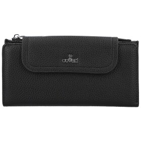 Trendy dámská koženková peněženka Coveri Elaya, černá