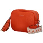 Trendy dámská koženková crossbody Rebeca, oranžová