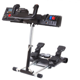 Wheel Stand Pro DELUXE V2, stojan na joystick a pedály Saitek Pro Rudder, Pro Flight Yoke System