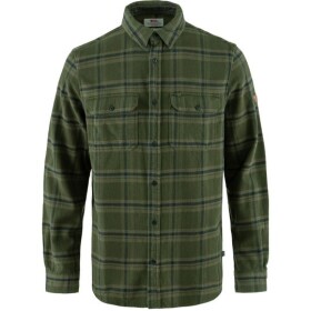 Övik Heavy Flannel Shirt M, Barva DEEP FOREST-LAUREL GREEN, Velikost S
