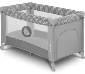 LIONELO Postýlka cestovní Stefi Grey Concrete Multicolor (LLOZSTEFGYCCEMCXXXXXX)