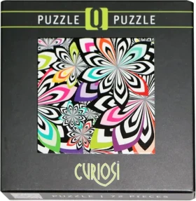 CURIOSI Čtvercové puzzle Q Shake: Vzor IV