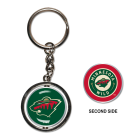 Wincraft Přívěšek Minnesota Wild NHL Spinner Key Ring FA_1410388