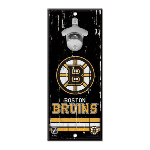 Cedule Boston Bruins NHL s otvírákem