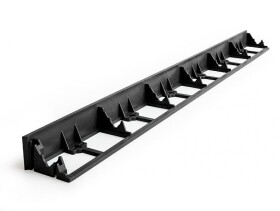 Neviditelný plastový obrubník – Border Guttagarden - výška 45 mm, délka 1 m - výprodejový set (17 ks)