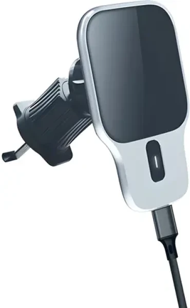 2GO AirClip černá / Magnetický držák do auta do ventilace / MagSafe / bezdrátové nabíjení 15 W (797393)