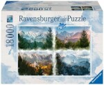 RAVENSBURGER Neuschwanstein ve čtyřech ročních obdobích 18000 dílků