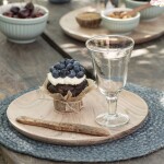 Ib Laursen Sklenička na červené víno Leaves 200 ml, čirá barva, sklo