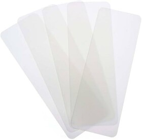 Sada plastových karet - 5ks (2x0.3 & 3x0.35mm)