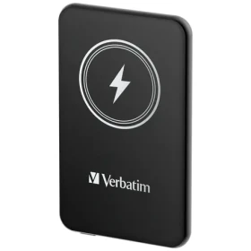 Verbatim Charge 'n' Go černá / Magnetická bezdrátová powerbanka / 5000 mAh / USB-C / MagSafe / 15–20 W (32240)