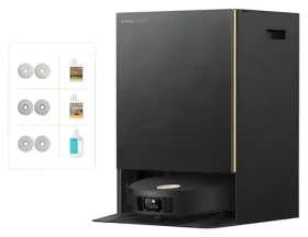Dreame Matrix10 Ultra černá / Robotický vysavač / 6400 mAh / Wi-Fi / dálkové ovládání (RLX95CE-BK)