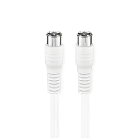 Nedis satelitní kabel Quick-F - Quick-F pozlacený bílá / Kabel / 75 Ohm / 50 dB / dvojité stínění / 10 m (CSGB41300WT100)