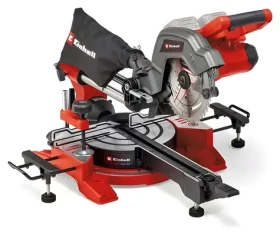 Einhell TE-SM 36/8 L Li-Solo červená / Aku pokosová pila / 36V (2x18V) / O 216 mm / Řez 305 mm / Bez aku (4300882)