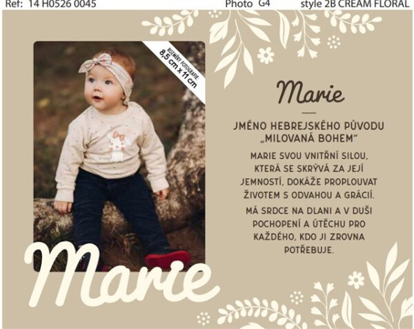45_Fotorámeček se jménem_Marie - Albi