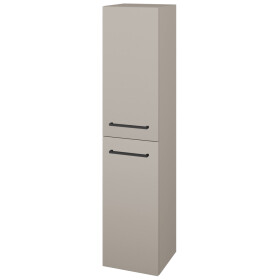 Dřevojas - Vysoká skříň s košem na prádlo DOS SVD2K 35 - N07 Stone / Úchytka T06 / N07 Stone / Levé 210953H