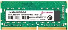 Transcend JetRam 16GB (1x16GB) 3200MHz / SODIMM / DDR4 / CL22 / 1.2V / 2Rx8 (JM3200HSB-16G)
