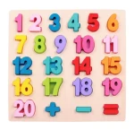 2Kids Toys Vkládací puzzle Matematika Velká násobilka