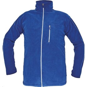 Bunda KARELA fleecová unisex 100 % polyester 280g/m2 královská-modrá 2XL královská-modrá
