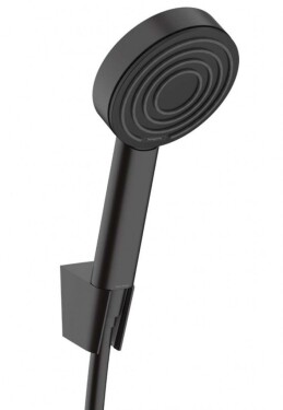 HANSGROHE - Pulsify S Set sprchové hlavice, držáku a hadice, EcoSmart+, matná černá 24307670