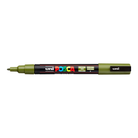 Popisovač Posca khaki mm