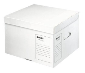 Leitz Infinity Speciální archivační kontejner s víkem , vel. M, bílá