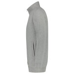 Sweat Jacket Washable 60 °C mikina unisex grey melange 2XL