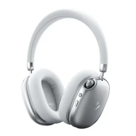 Havit Space S1 stříbrná / Bezdrátová sluchátka / ANC 45 dB / až 100 h přehrávání / Bluetooth 6.0 / USB-C (H670BT silver)